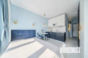 Студия квартира, посуточно, 20м2, 9/15 этаж