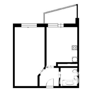 1-к квартира, на длительный срок, 35м2, 17/25 этаж