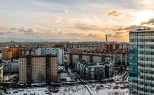 Студия квартира, на длительный срок, 22м2, 23/24 этаж