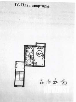 1-к квартира, на длительный срок, 31м2, 2/5 этаж