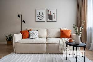 1-к квартира, посуточно, 40м2, 1/1 этаж