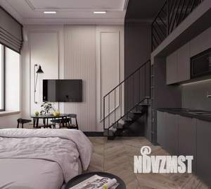 1-к квартира, посуточно, 34м2, 1/1 этаж