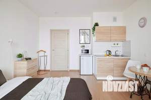 1-к квартира, посуточно, 27м2, 1/1 этаж
