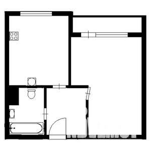 1-к квартира, на длительный срок, 39м2, 19/21 этаж