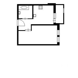 1-к квартира, на длительный срок, 36м2, 4/10 этаж