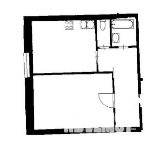 1-к квартира, на длительный срок, 45м2, 2/10 этаж