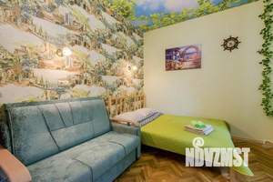 1-к квартира, посуточно, 18м2, 1/1 этаж