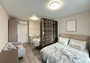 Студия квартира, на длительный срок, 25м2, 2/12 этаж