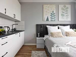 1-к квартира, посуточно, 22м2, 1/1 этаж