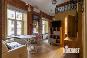 Студия квартира, на длительный срок, 26м2, 2/4 этаж