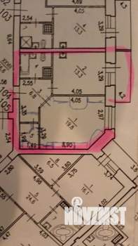 1-к квартира, на длительный срок, 47м2, 7/17 этаж