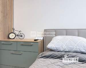 Студия квартира, на длительный срок, 27м2, 15/15 этаж