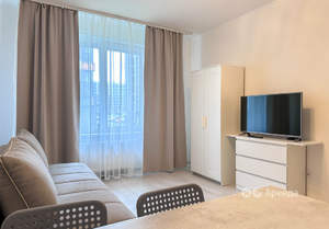 Студия квартира, на длительный срок, 27м2, 1/18 этаж