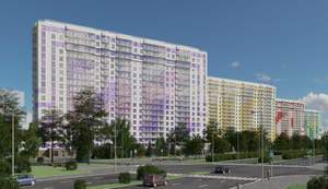 Студия квартира, на длительный срок, 25м2, 5/19 этаж