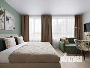 1-к квартира, посуточно, 24м2, 1/1 этаж