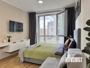Студия квартира, посуточно, 26м2, 12/20 этаж