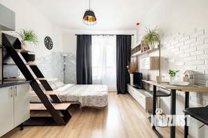 Студия квартира, на длительный срок, 25м2, 14/25 этаж