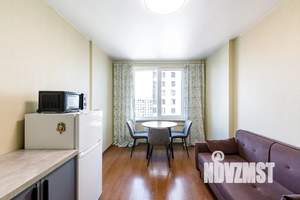 1-к квартира, посуточно, 42м2, 13/19 этаж