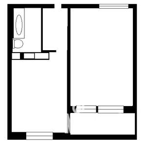 1-к квартира, на длительный срок, 39м2, 17/19 этаж