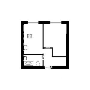 1-к квартира, на длительный срок, 36м2, 25/27 этаж