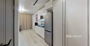 Студия квартира, на длительный срок, 24м2, 6/12 этаж