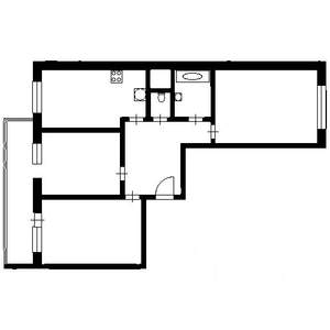 3-к квартира, на длительный срок, 73м2, 3/16 этаж