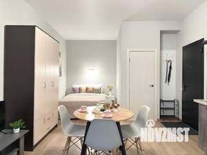 Студия квартира, посуточно, 35м2, 2/5 этаж