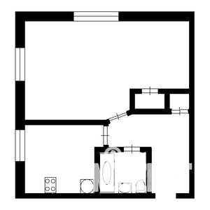 1-к квартира, на длительный срок, 33м2, 3/5 этаж