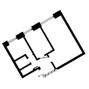 2-к квартира, на длительный срок, 52м2, 2/20 этаж