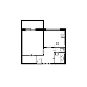 1-к квартира, на длительный срок, 42м2, 1/21 этаж