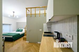 1-к квартира, посуточно, 25м2, 2/2 этаж