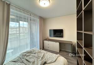 Студия квартира, на длительный срок, 25м2, 2/12 этаж