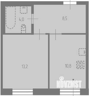 1-к квартира, на длительный срок, 37м2, 2/11 этаж