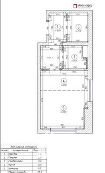 Студия квартира, на длительный срок, 26м2, 9/13 этаж