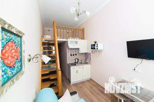 1-к квартира, посуточно, 18м2, 1/1 этаж