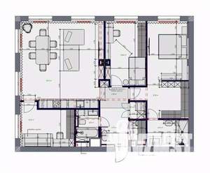 4-к квартира, на длительный срок, 126м2, 5/9 этаж