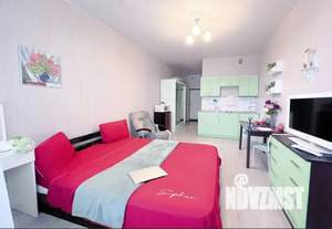 1-к квартира, посуточно, 28м2, 1/1 этаж