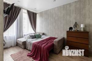Студия квартира, посуточно, 35м2, 3/6 этаж