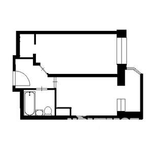 1-к квартира, на длительный срок, 40м2, 2/16 этаж