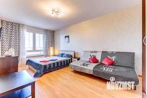 1-к квартира, посуточно, 45м2, 18/25 этаж