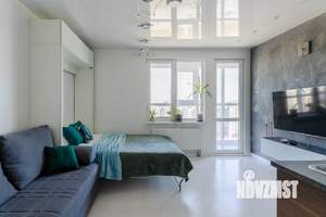 Студия квартира, на длительный срок, 35м2, 17/18 этаж