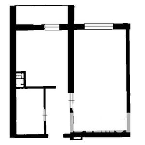 1-к квартира, на длительный срок, 40м2, 4/25 этаж