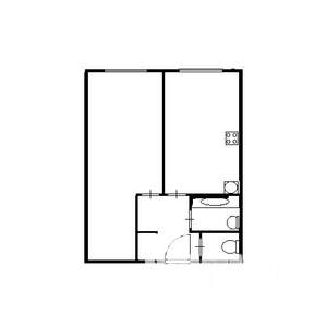 1-к квартира, на длительный срок, 31м2, 3/9 этаж