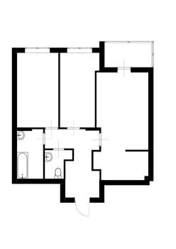 3-к квартира, на длительный срок, 88м2, 9/12 этаж