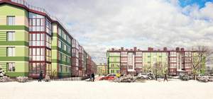 1-к квартира, на длительный срок, 41м2, 3/4 этаж