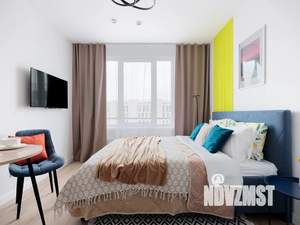Студия квартира, посуточно, 24м2, 13/17 этаж
