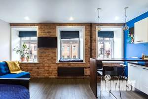 Студия квартира, посуточно, 35м2, 4/5 этаж