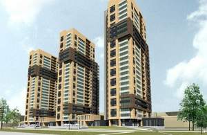 Студия квартира, на длительный срок, 24м2, 12/25 этаж