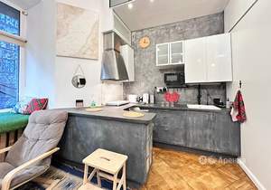 Студия квартира, на длительный срок, 35м2, 2/7 этаж