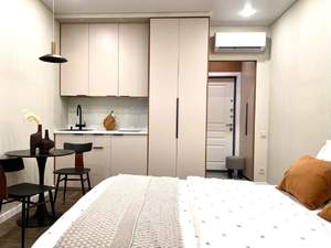 Студия квартира, на длительный срок, 26м2, 1/10 этаж